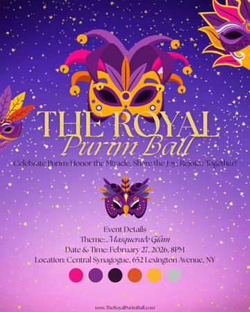 The Royal Purim Ball The Royal Purim Ball